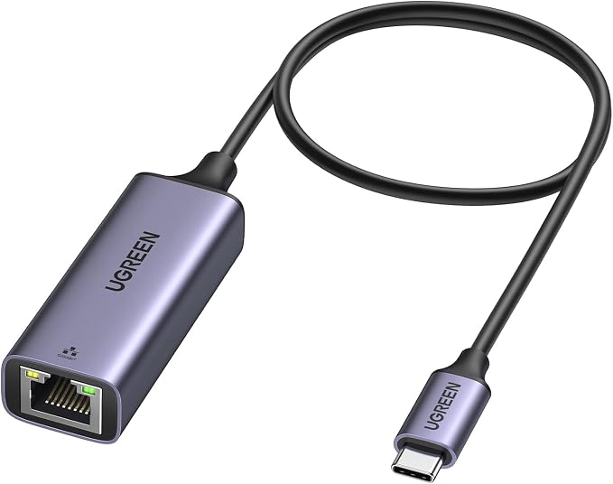 UGREEN USB C to Ethernet Adapter, 1.6FT Gigabit RJ45 to USB 3.0 Type-C Ethernet - Image 2
