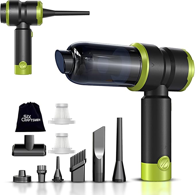 Handheld Car Vacuum with 15000PA Power, 4 in 1 Small Powerful Cordless Vacuum by Unknown