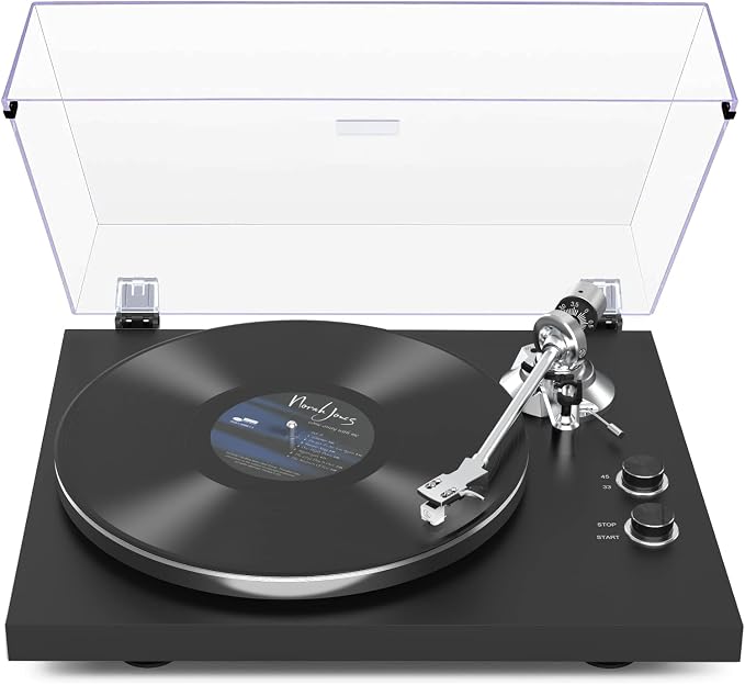 Turntables Belt-Drive Record Player by Retrolife