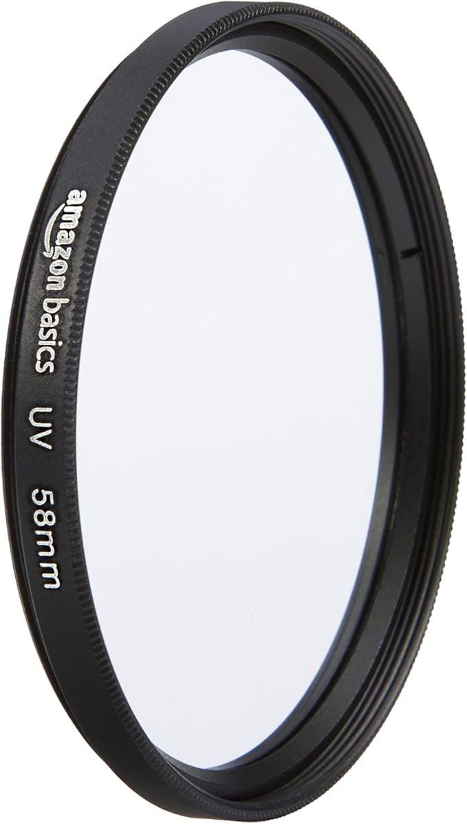 Amazon Basics UV Protection Camera Lens Filter - 58mm by AmazonBasics