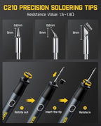 Fanttik T1 Max Soldering Iron Kit, Cordless Soldering Iron, 7 Seconds Fast - Image 4