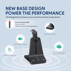 Yealink DECT Wireless Headset WH63 E2, Teams Certified, Single Ear Office - Image 7