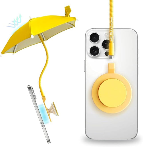 3 in 1 Magnetic Umbrella Sunshade Collapsible Expandable Phone Grip & Stand by OnTheGripofficial