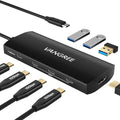 USB C to USB C Hub 10Gbps, 3 USB 3.2 Gen 2 Ports, 4K@60Hz HDMI, 100W PD by VANGREE