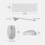 Rapoo 9360M Wireless Keyboard and Mouse Combo, Blade-Series E9310M 99-Key - Image 9