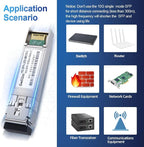10Pcs Single Mode 10G SFP+ Fiber Module Network Transceiver, LR SM1310nm 10km - Image 6
