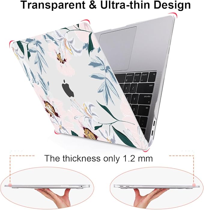 Compatible with MacBook Air 13 inch Case 2021 2020 2019 2018 M1 A2337 A2179 - Image 5