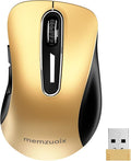 memzuoix 2.4G Wireless Mouse, 1400 DPI Mobile Optical Cordless Mouse by memzuoix