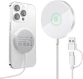 Magnetic Wireless Charger for iPhone 16/16 Pro/16 Plus/16 Pro Max, FDGAO 2 in 1 by WirelessCharger