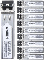 10Pcs 1.25G SFP Multi Mode Fiber Module Network Transceiver, SX MM 850nm 500m by GwliUni