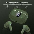 Wireless Earbuds, IP7 Waterproof in Ear Earphones, LED Display Ear buds - Image 7
