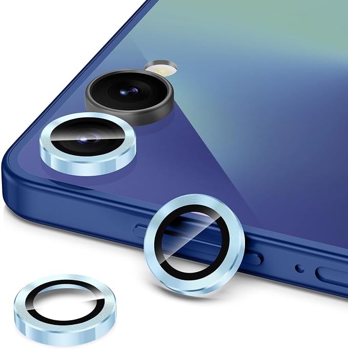 for Samsung Galaxy Z Flip 7 Camera Lens Protector, Individual Metal Ring - Image 2