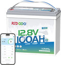 Redodo 12V 100Ah Smart Mini Bluetooth LiFePO4 Battery, Smallest Lithium by PrimeDayRedodoSaveup55
