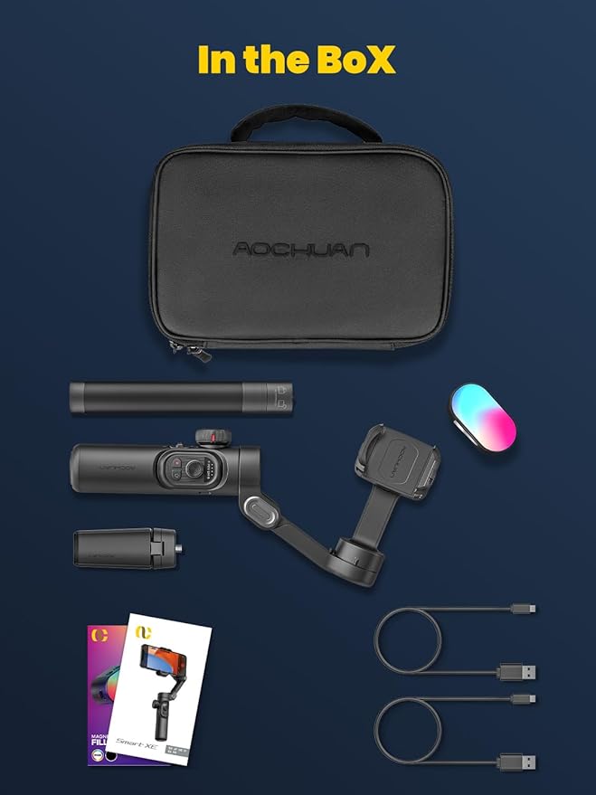 Smartphone Gimbal Stabilizer for iPhone 15 Pro Max Android Phone - Image 8