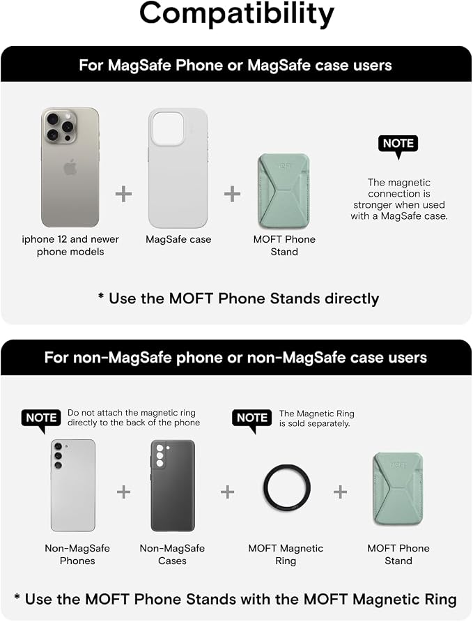 MOFT Magnetic Wallet Stand Compatible - Image 6