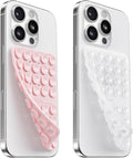 2PCS Silicone Suction Cup Phone Case Mount Double Sided, Hands-Free Phone by KlearlookMaximizedClarity