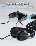 S30 Gaming Headset with Microphone, 198g Lightweight Design, Wired Gaming - Image 6