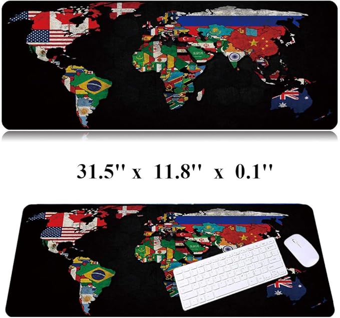 RTGGSEL 31.5x11.8 Inch Non-Slip Long Extended Large Gaming Mouse Pad - Image 2