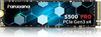S500 Pro 256GB NVMe SSD M.2 PCIe Gen3x4 2280 Internal Solid State Drive by fanxiang