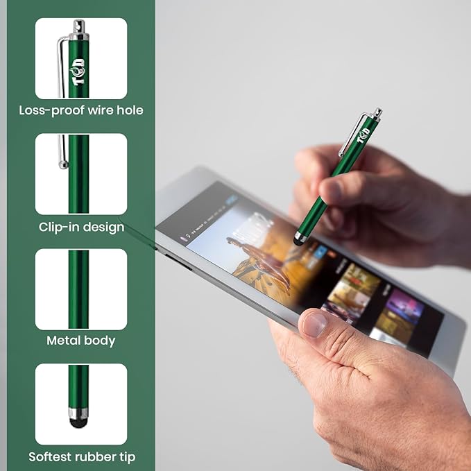 TCD 10-Pack Stylus Pen Set – Universal Capacitive Pen - Image 4