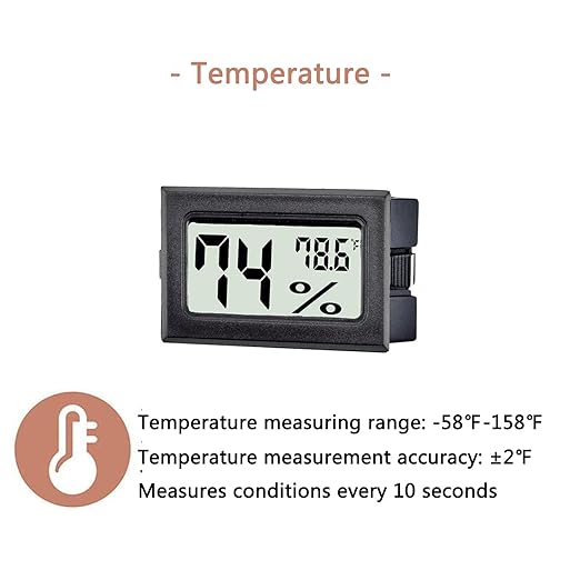 12 Pack Mini Digital Thermometer Hygrometer Indoor Temperature and Humidity - Image 4