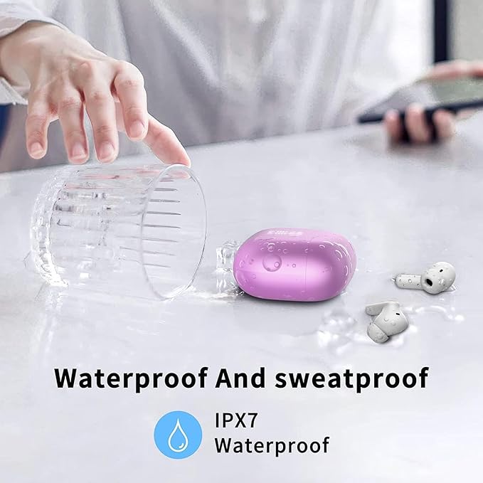 Wireless Earbuds, New Wireless Earphones HiFi Stereo Deep Bass 40H Playtime - Image 7