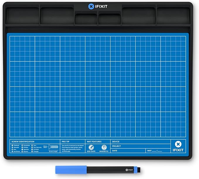 iFixit FixMat - Magnetic Electronic Repair Screws and Parts Organizer by iFixit