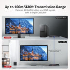 AV Access HDBaseT 3.0 HDMI KVM Extender, Uncompressed 5K@60H 4K@120Hz up to - Image 5