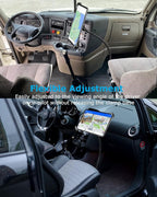 Gooseneck Car/Truck Seat Rail Tablet Holder Mount - Image 3