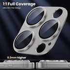 WSKEN for iPhone 16 Pro/iPhone 16 Pro Max Camera Lens Protector, Metal Aluminum - Image 4