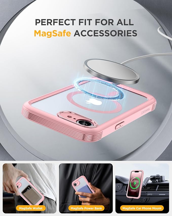 Miracase Magnetic for iPhone 16e Case Full-Body Phone - Image 5