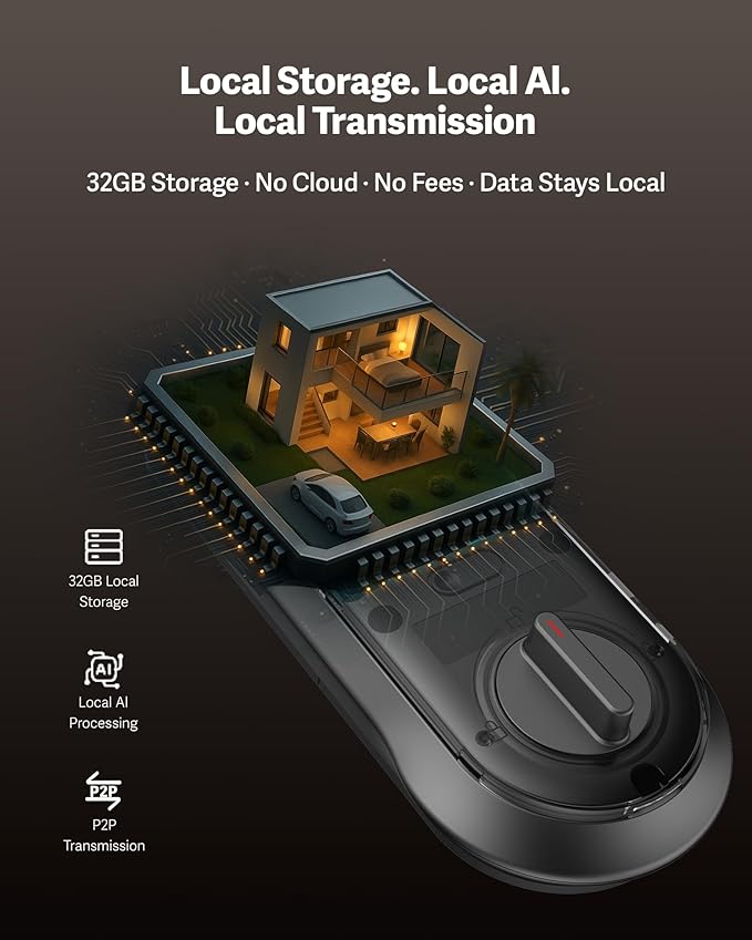 Lockin Veno Pro Palm Vein Video Smart Lock - Image 6