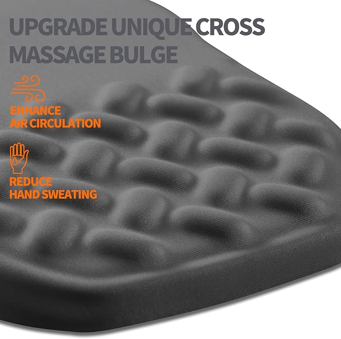 Ergonomic Slope Mouse Pad Wrist Support, Wrist Rest Mousepad - Image 4