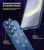 Magnetic for Samsung Galaxy S24 Case Slim Soft Silicone Bumper Shockproof - Image 4
