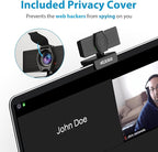 NexiGo N60 1080P Webcam with Microphone, Adjustable FOV, Software Control & - Image 3