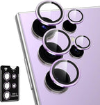 for Samsung Galaxy S23 Ultra Camera Lens Protector, Individual Metal Ring by Btscase