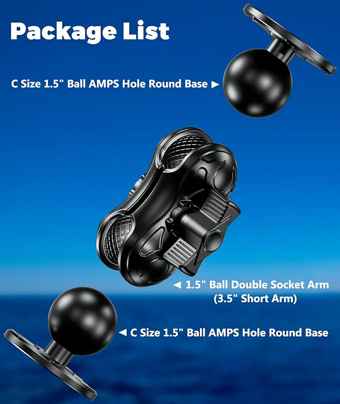 Aluminum Alloy Fish Finder Mount - Image 6