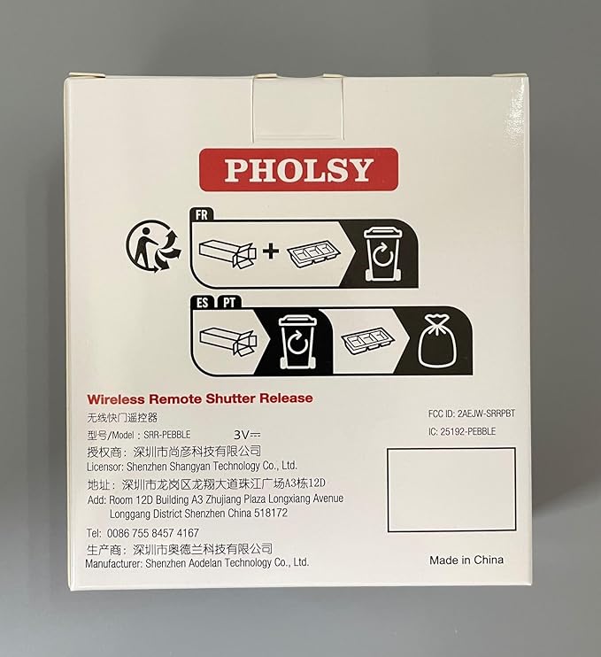 PHOLSY Wireless Shutter Release Camera Remote Control - Image 11