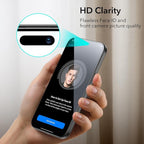 ESR 3+1 Pack for iPhone 15 Plus Screen Protector, 3 Black Edge Tempered-Glass - Image 7