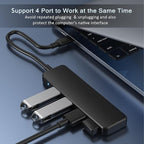 VIENON USB C Hub with 4 USB 3.0 Femal Ports, USB C Splitter USB Extender - Image 2