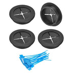 uxcell 4Pcs Cable Cord Grommet by uxcell