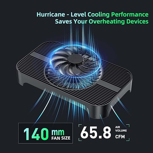 X3 USB Cooling Fan, 18dB Ultra Quiet 140mm USB PC Fan - Image 4