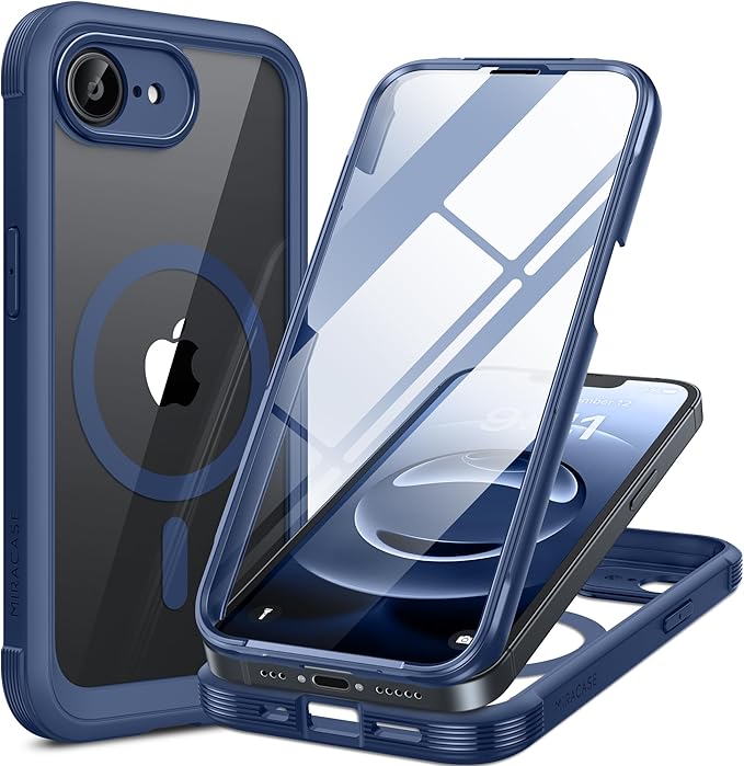 Miracase Magnetic for iPhone 16e Case Full-Body Phone by Miracase