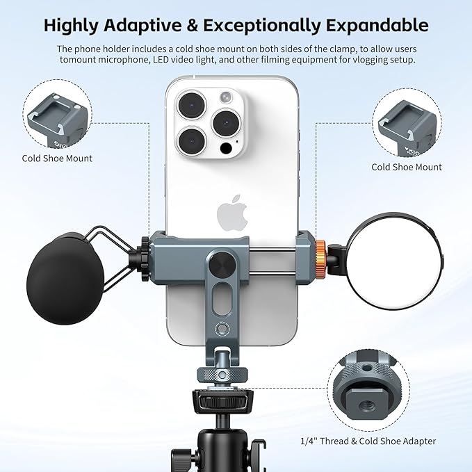 VRIG PH-18 Metal Phone Tripod Mount - Image 2
