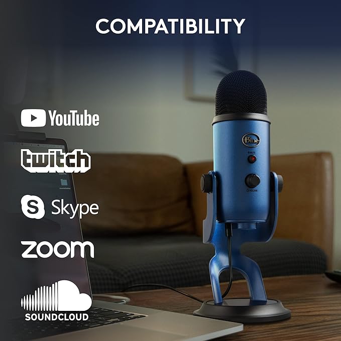 Logitech Creators Blue Yeti USB Microphone - Image 8