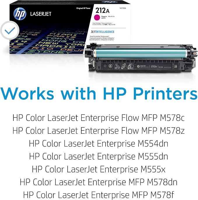 HP 212A Magenta Toner Cartridge | Works - Image 2