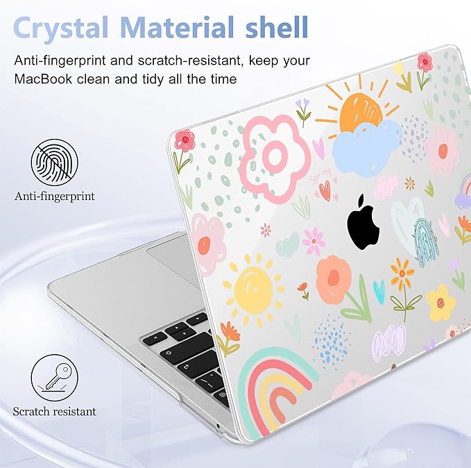 May Chen Case for MacBook Pro 13 inch M2 2023, 2020 A2338 M1 A2251 A2289 - Image 8