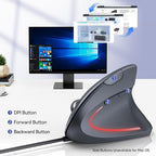 TECKNET Wired Mouse, 6400 DPI Ergonomic Mouse 6 Buttons Silent Mice 4 - Image 5