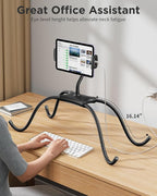 SAIJI iPad Stand, Adjustable Ergonomic Tablet Holder - Image 7