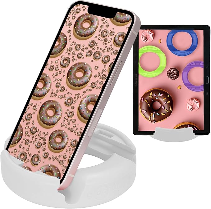 GoDonut – Phone Stand Original – Cell Phone Holder + Tablet Stand Desk by GoDonut